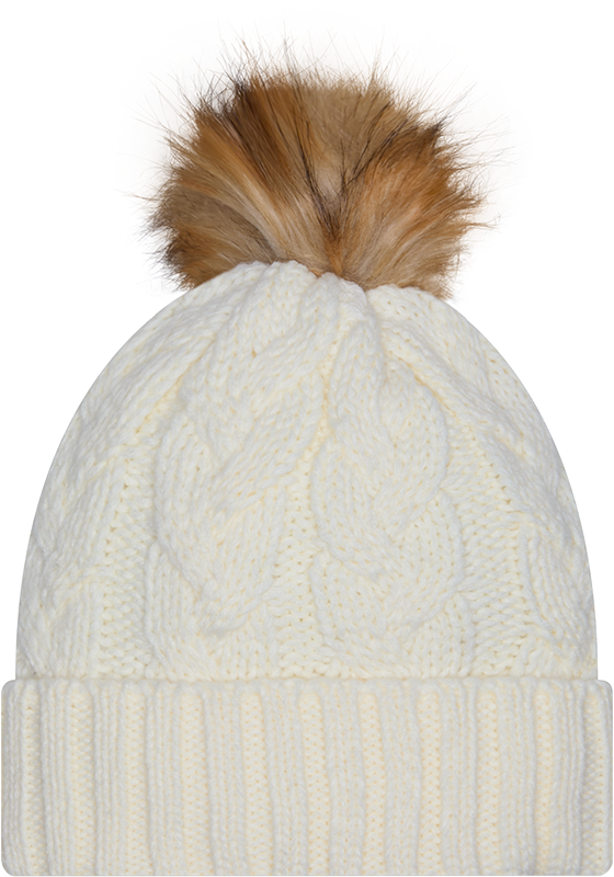 Women's Knit Cuffed Pom Toque