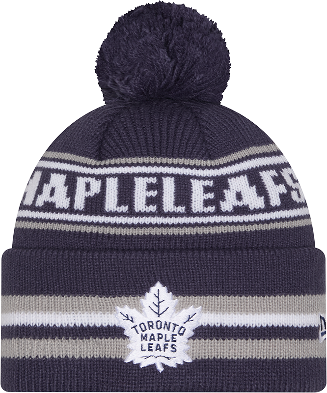 Classic Wordmark Logo Cuffed Pom Toque