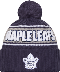 Bold Wordmark Logo Cuffed Pom Toque