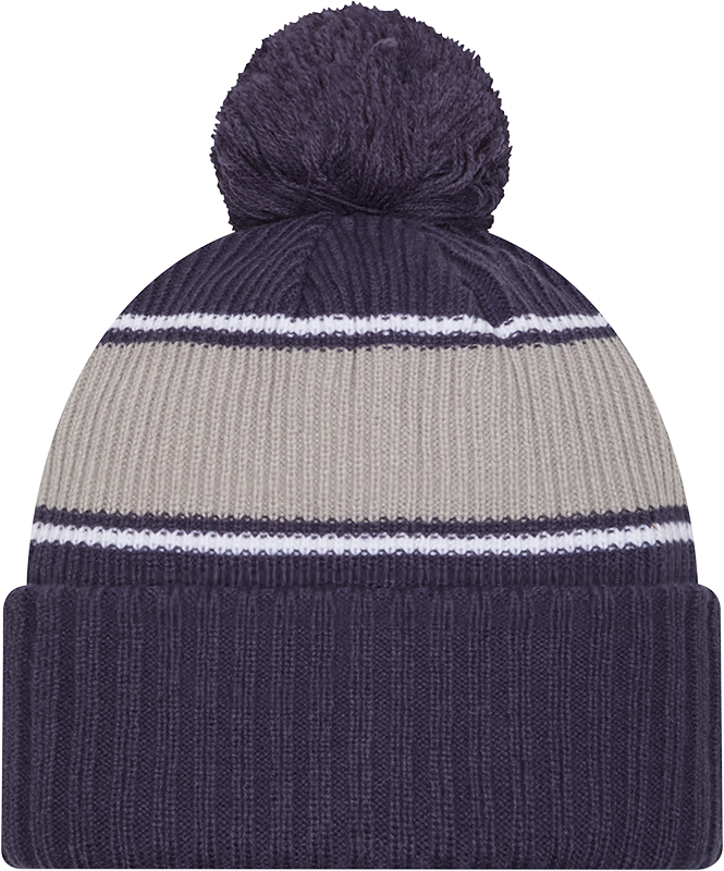Bold Wordmark Logo Cuffed Pom Toque