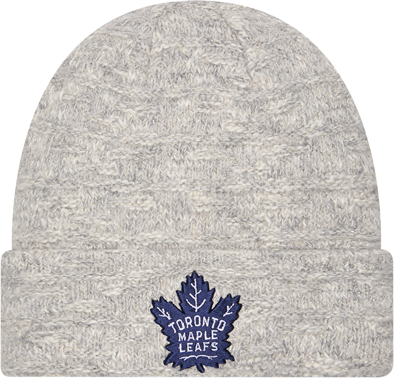 Women's Metallic Logo Cuffed Toque