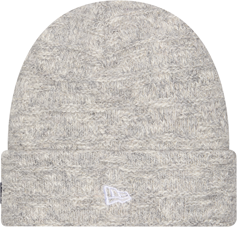 Women's Metallic Logo Cuffed Toque