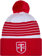 2026 Jersey Hook 2Tone Cuffed Pom Toque