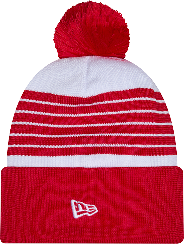 2026 Jersey Hook 2Tone Cuffed Pom Toque