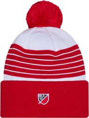 Youth 2026 Jersey Hook 2Tone Cuffed Pom Toque