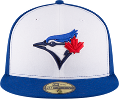 Blue Jays New Era Men's 59FIFTY 2Tone Fitted Hat with 50th Patch