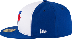 Blue Jays New Era Men's 59FIFTY 2Tone Fitted Hat with 50th Patch