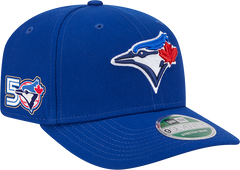 Blue Jays New Era Men's 9SEVENTY Adjustable Hat with 50th Patch