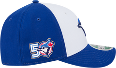 Blue Jays New Era Men's 9FORTY 2Tone Adjustable Hat with 50th Patch
