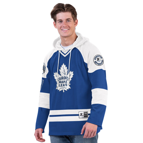 Maple Leafs Starter Men's Hooded Shaun Hockey Jersey