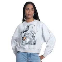 Tackle Vintage Graphic Cropped Crew