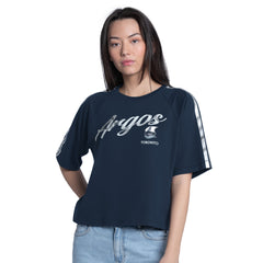 Classic Play Cropped Oversized Tee