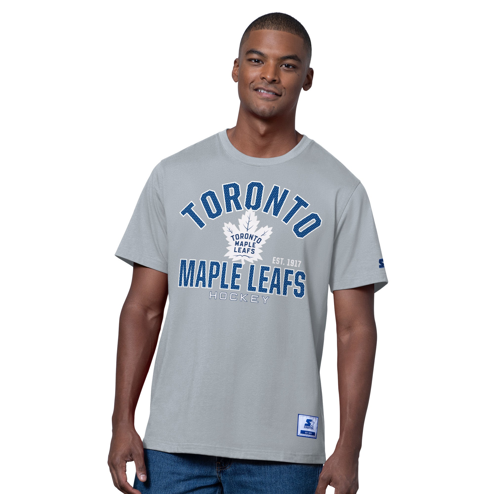 Defender Wordmark Tee - GREY