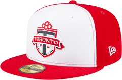 Toronto FC New Era Men's 59FIFTY 2024 Kickoff Primary Logo Fitted Hat