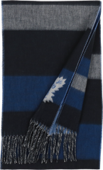 Logo Block Stripe Scarf