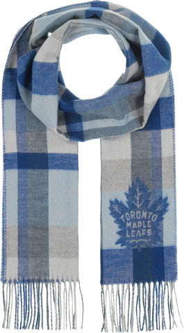 Logo Plaid Scarf