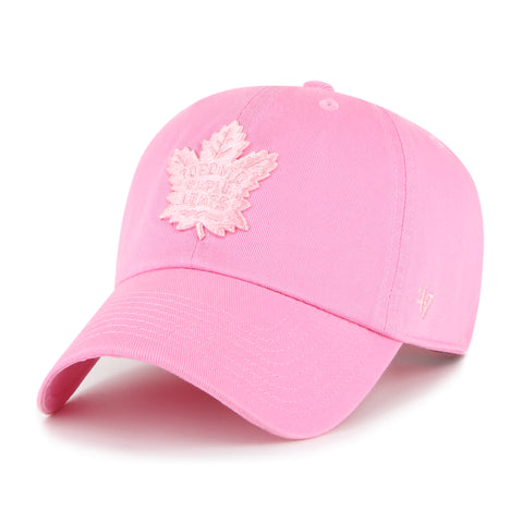 Maple Leafs Adult Clean Up Slouch Hat - PINK
