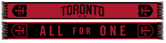 Toronto FC All For One FTC Logo Scarf