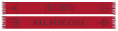 All For One FTC Shield Tonal Scarf - RED