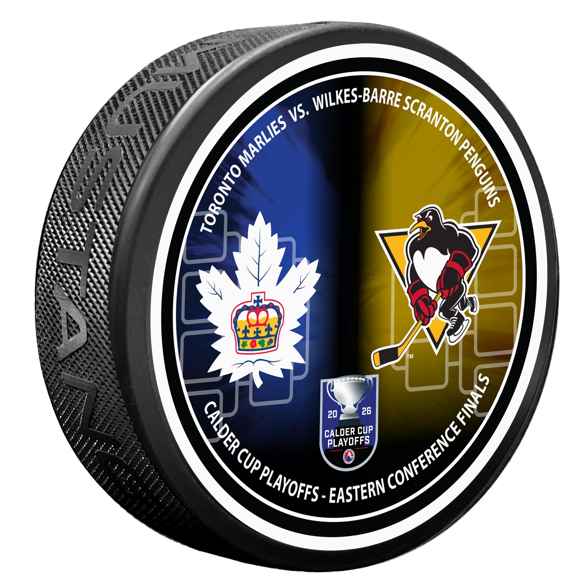2026 Calder Cup Playoffs Round 4 Textured Puck