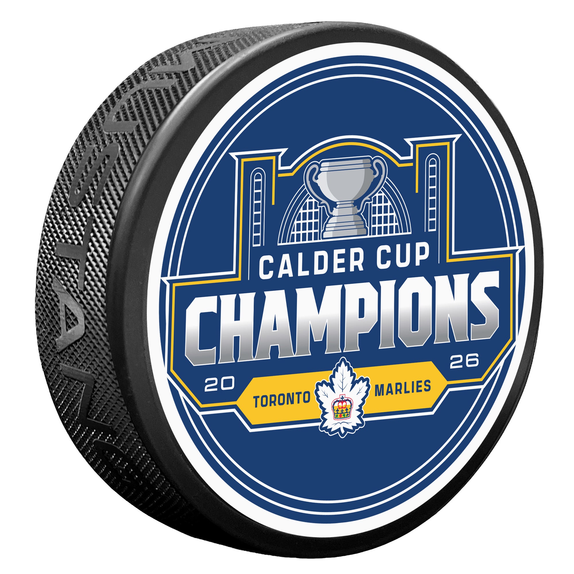 2026 Calder Cup Champs Textured Puck