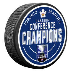 Eastern Conference Champs Textured Puck