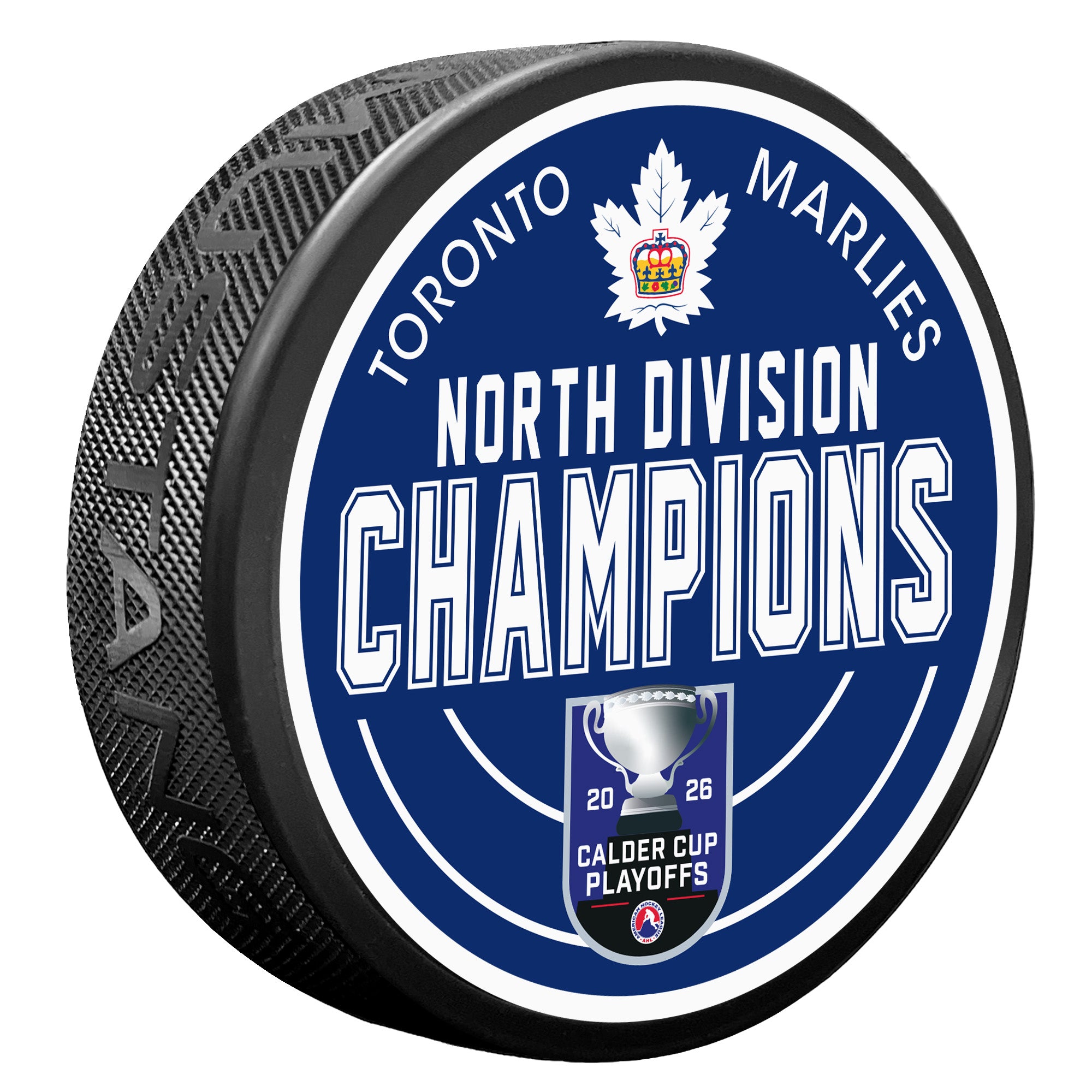 North Division Champs Textured Puck