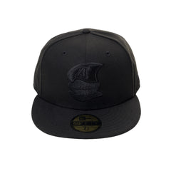 Boat Logo 59FIFTY Black Tonal Fitted Hat