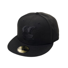 Boat Logo 59FIFTY Black Tonal Fitted Hat