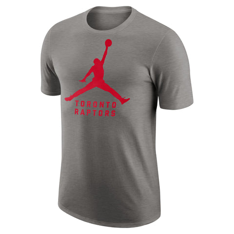 Raptors Nike Men's Essential Jordan Tee - Grey
