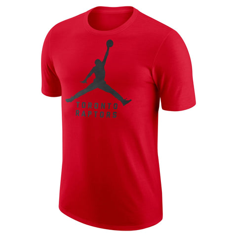 Raptors Nike Men's Essential Jordan Tee - Red