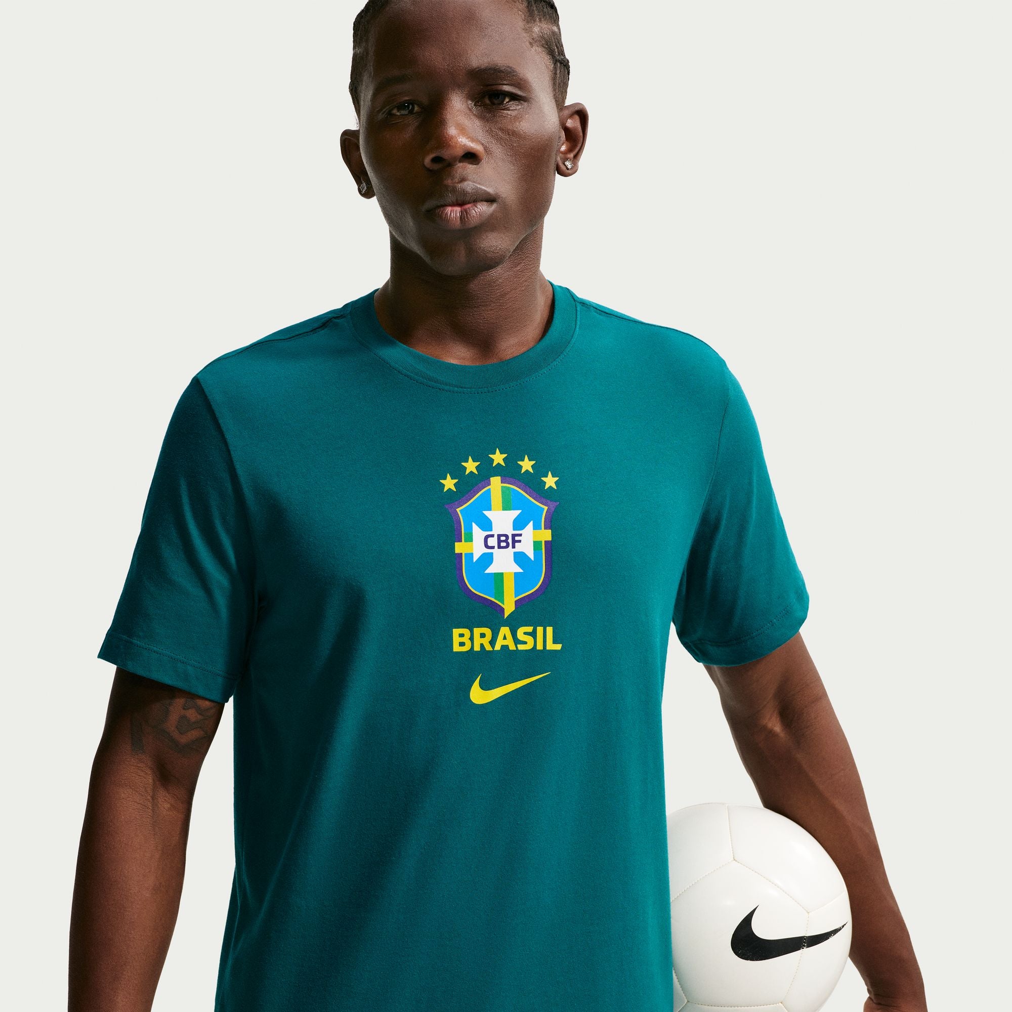 2026 World Cup Brasil Crest Tee