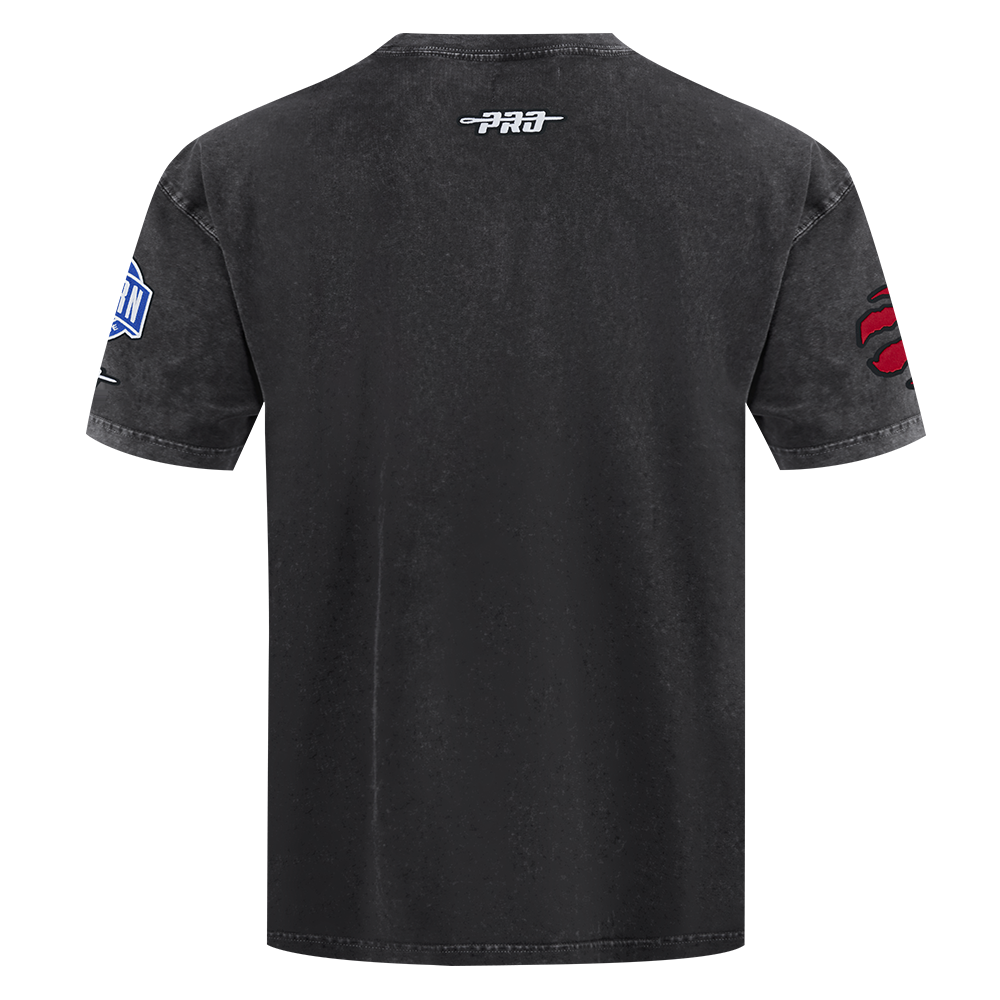 First Team CJ Drop Shoulder Enzyme Wash Tee