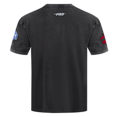 First Team CJ Drop Shoulder Enzyme Wash Tee