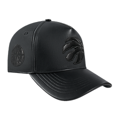 Washed Vanguard Leather Pro Pinch Strapback
