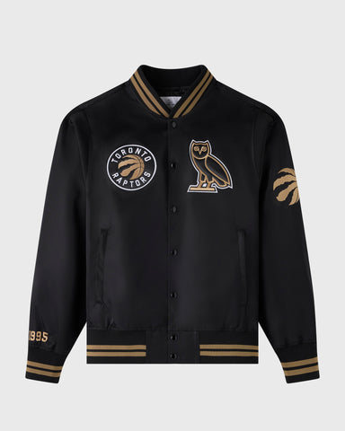 OVO X NBA Satin Varsity Jacket