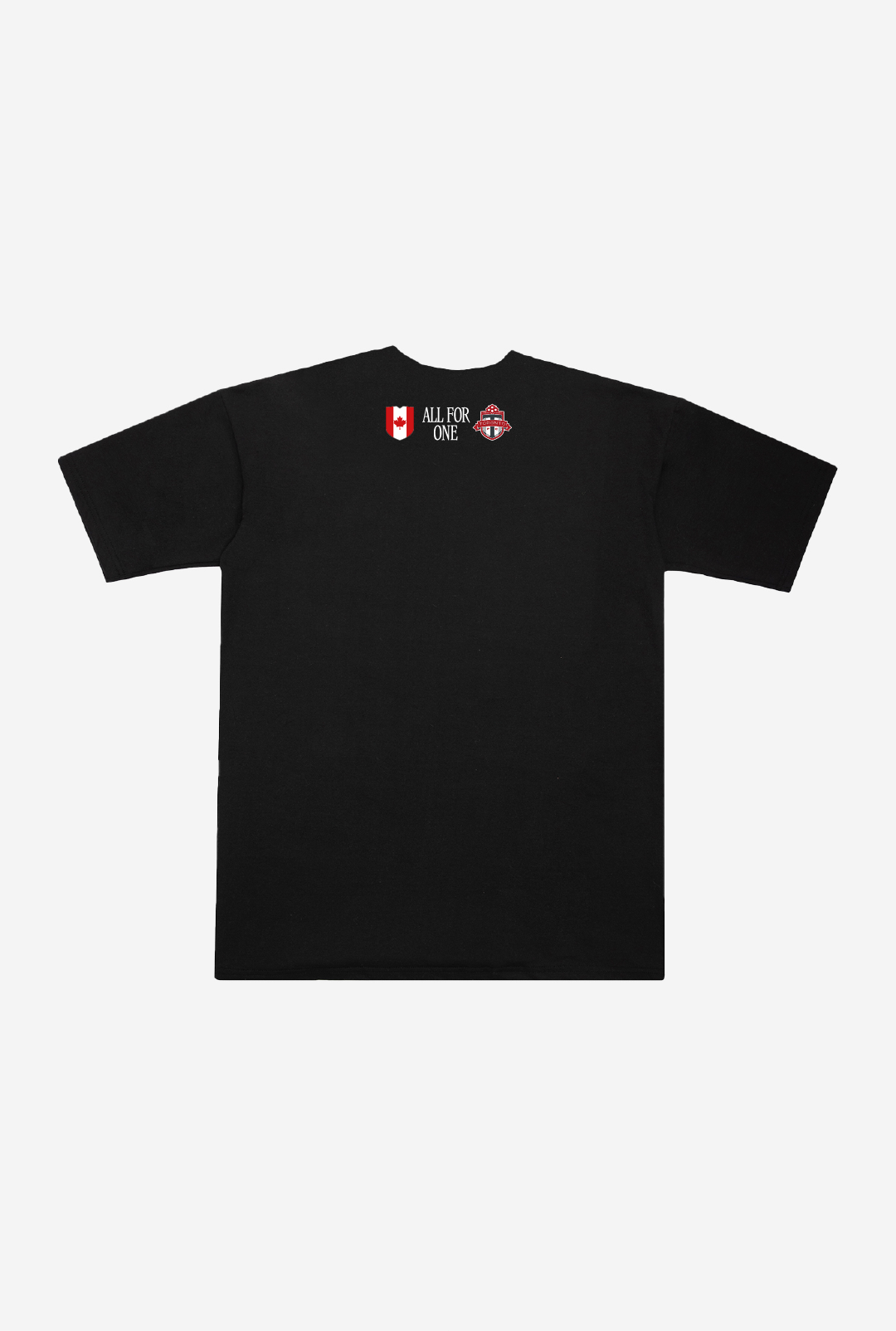 Canada Footy Tee - BLACK