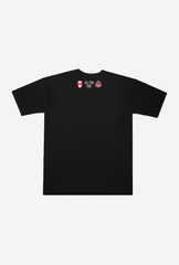 Canada Footy Tee - BLACK