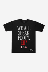 Canada Footy Tee - BLACK
