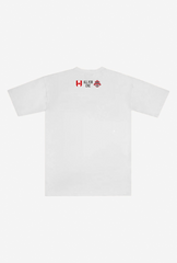 Canada Footy Tee - WHITE