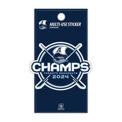 2024 Grey Cup Champs Decal