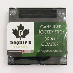 Game Used Stick 2 Piece Coaster Set