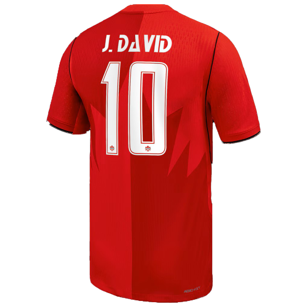 2026 World Cup Canada Home Jersey - DAVID