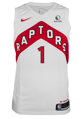 Youth Nike White Toronto Raptors - 2020/21 Swingman Custom Jersey