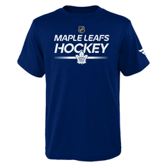Maple Leafs Youth Authentic Pro Wordmark Tee