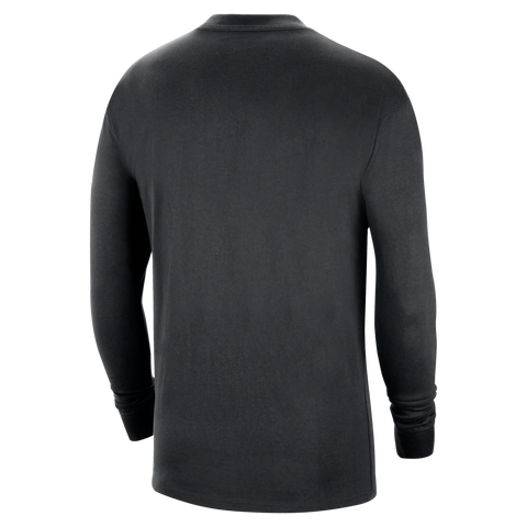 Raptors Nike Men's 2023 City Essential Max90 Long Sleeve Tee - BLACK