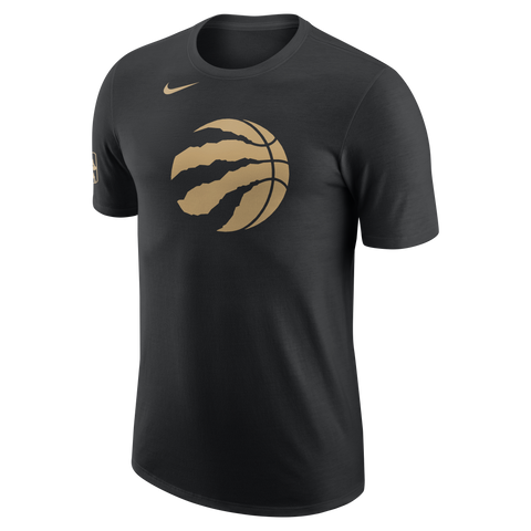 Raptors Nike Men's 2023 City Essential Tee - BLACK
