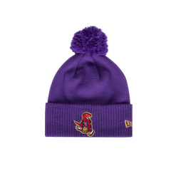 2024 City Dino Dunk Cuffed Pom Toque - PURPLE