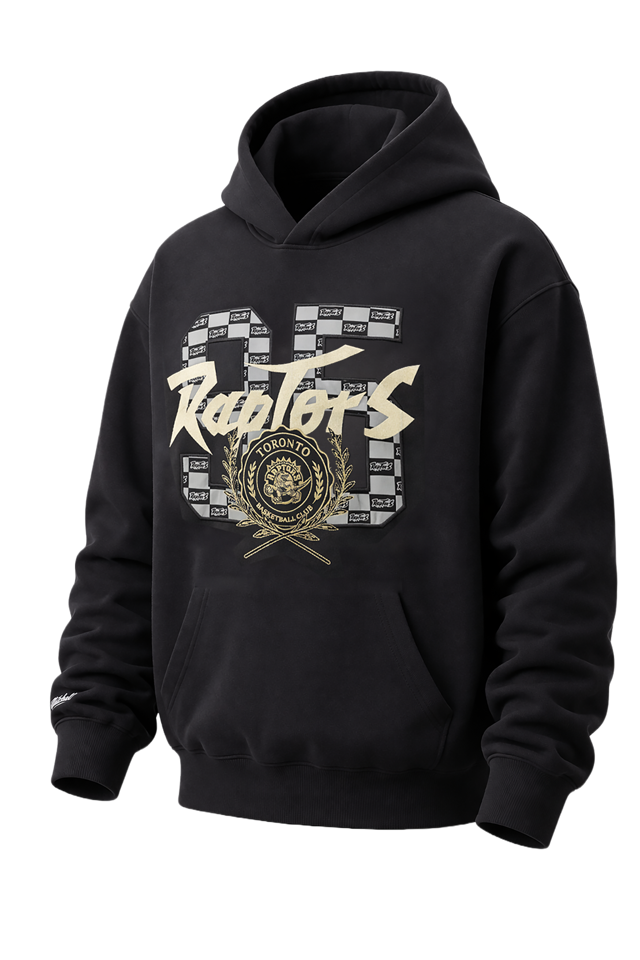 Cookie Gold Crest Pattern Hoody