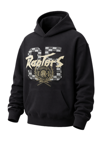 Cookie Gold Crest Pattern Hoody